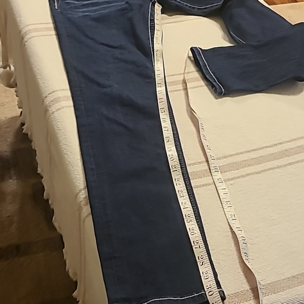 Miss Me jeans dark wash sz. 28"x 30.5" *8"rise. (#1751A) boot cut. - Picture 10 of 16
